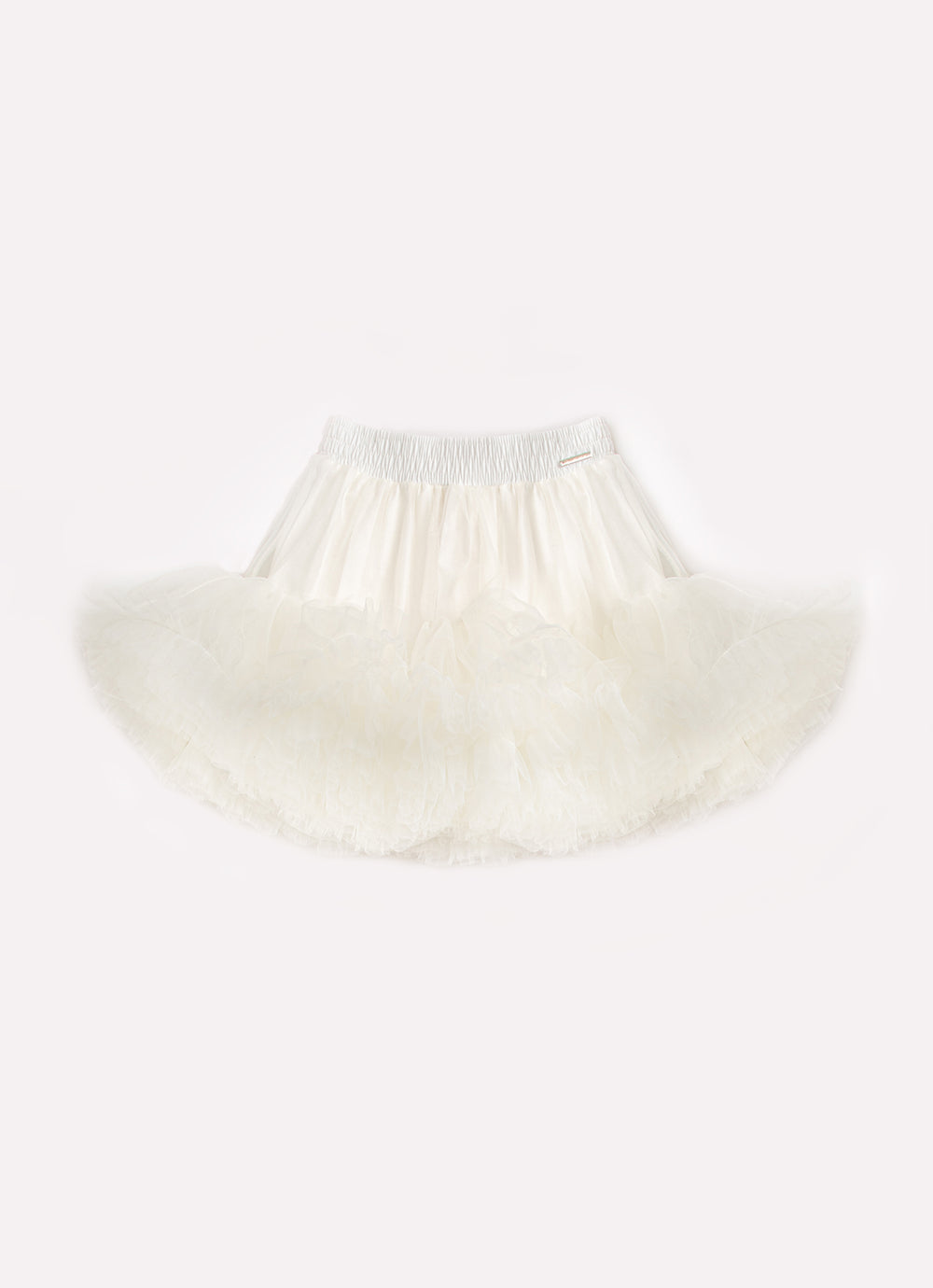 Saia Short Tule Babado Frufru