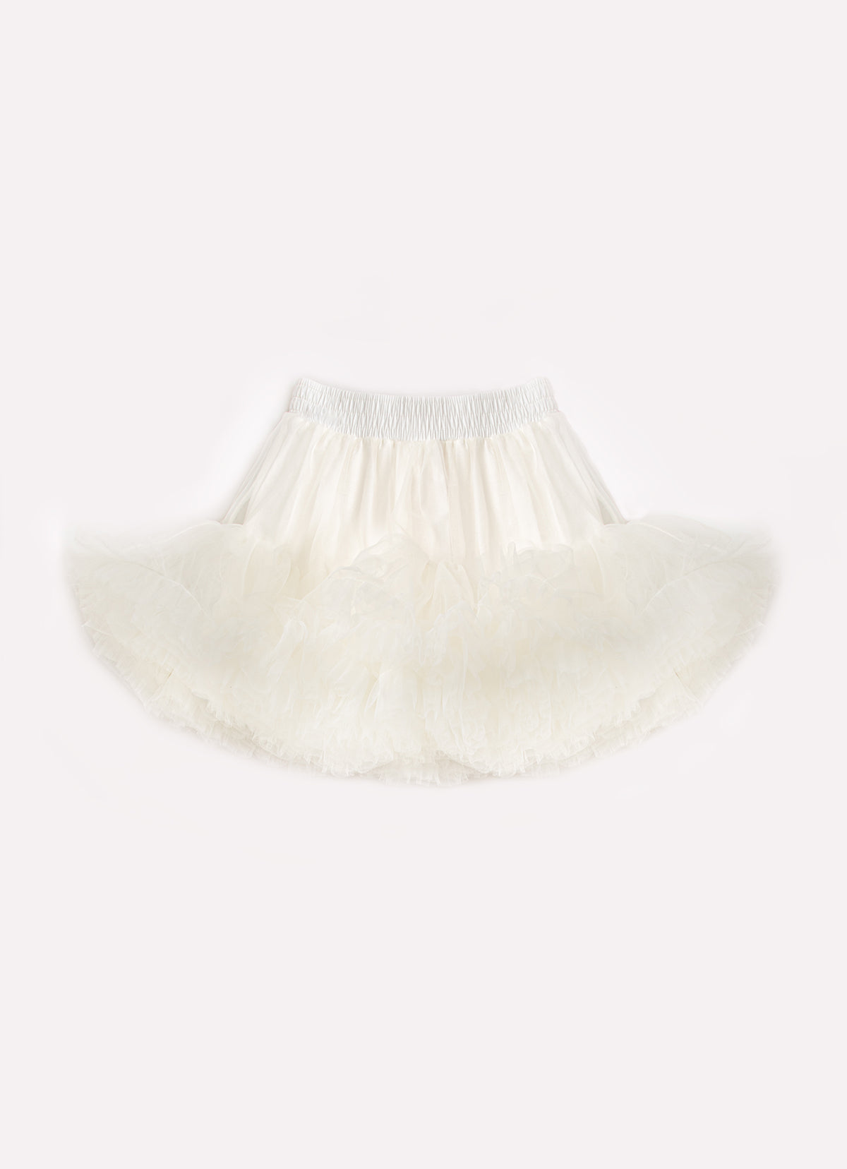 Saia Short Tule Babado Frufru