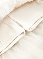 Saia Short Tule Babado Frufru