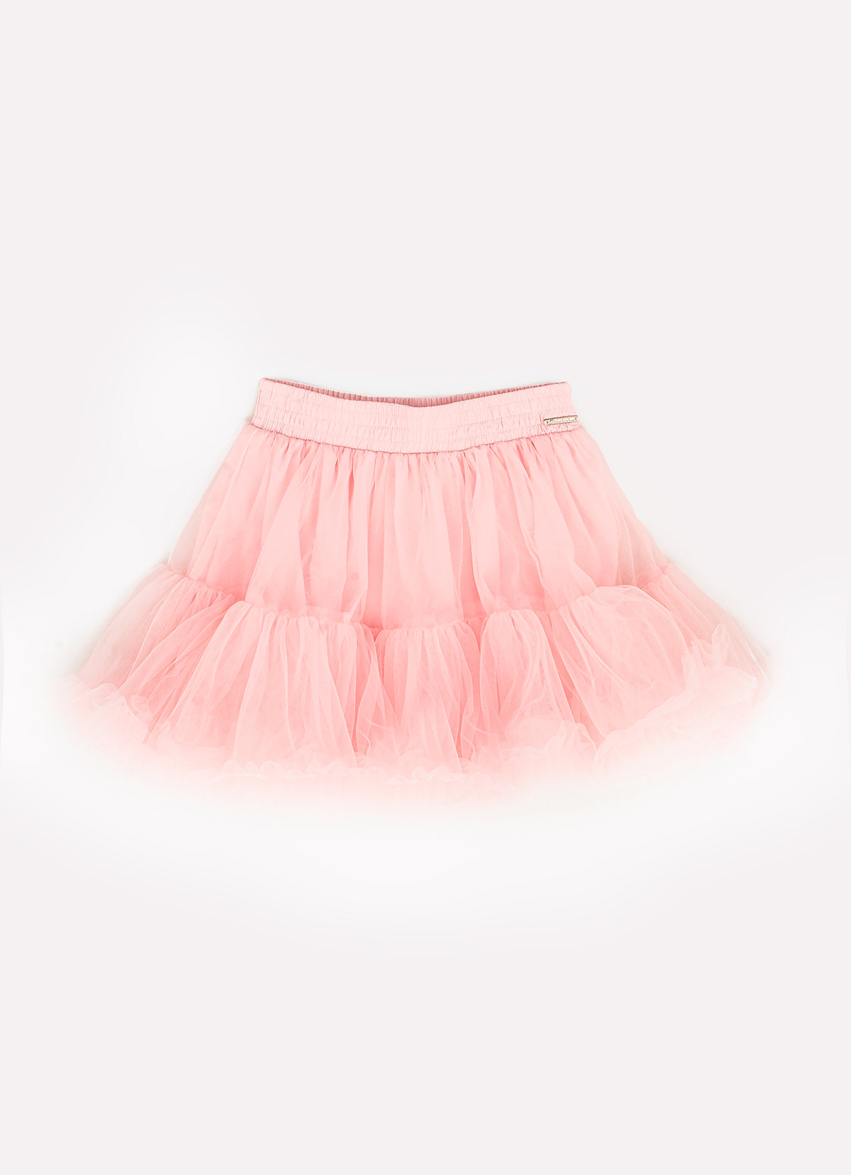 Saia Short Tule Babado Frufru