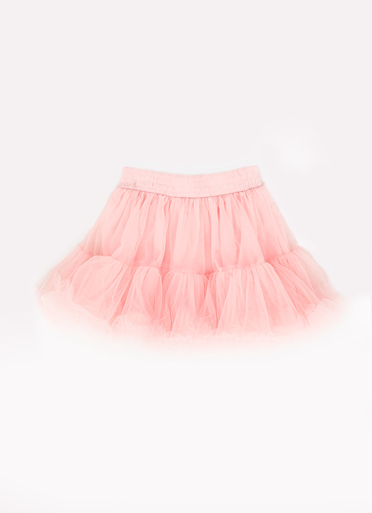 Saia Short Tule Babado Frufru