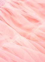 Saia Short Tule Babado Frufru