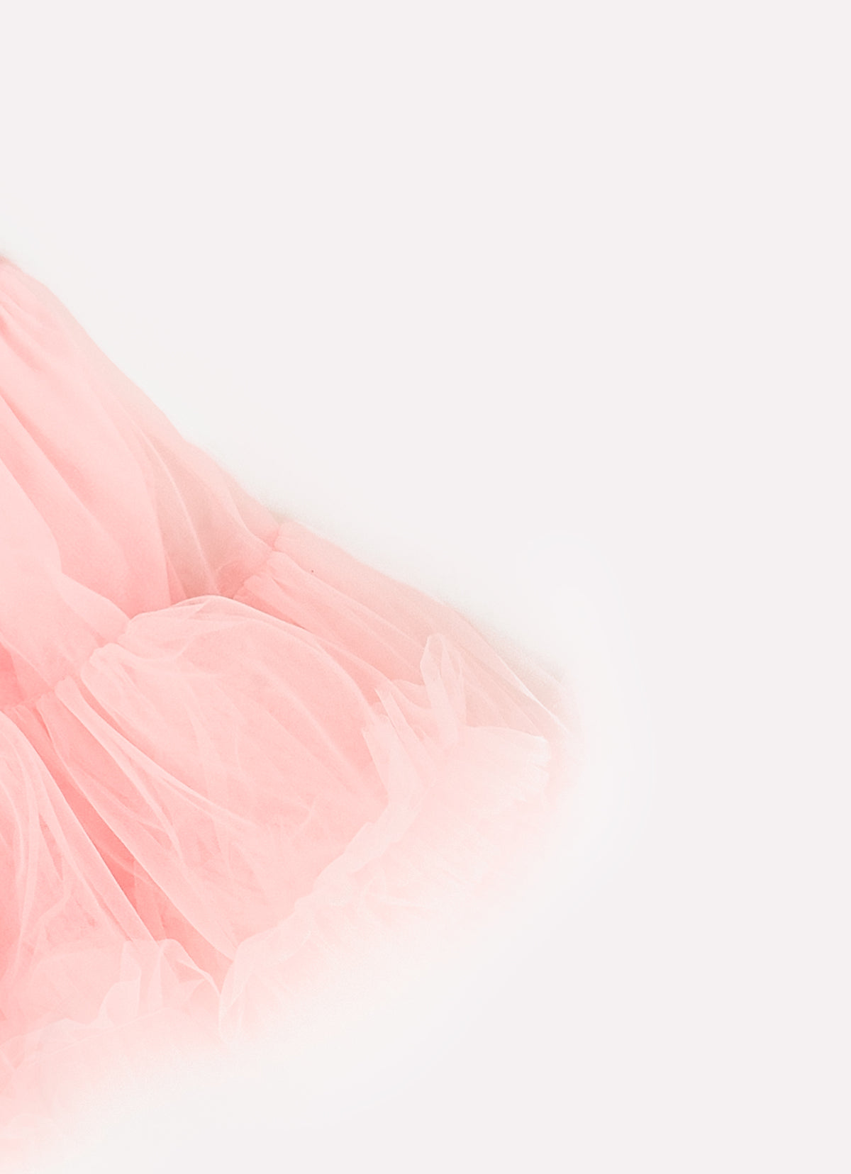 Saia Short Tule Babado Frufru