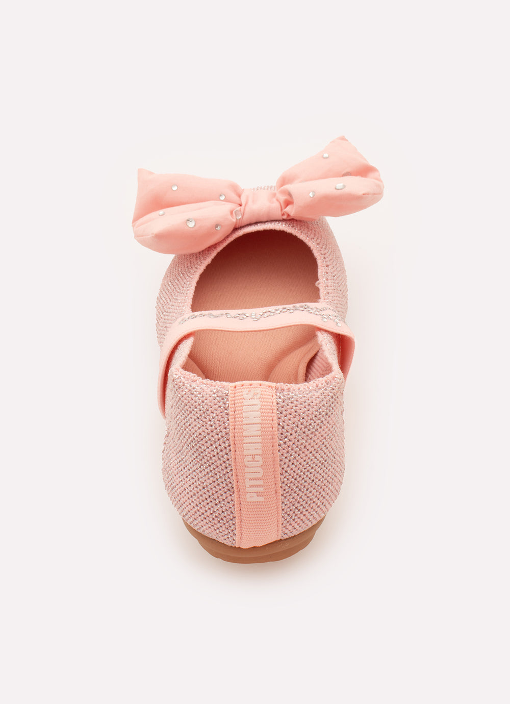 Sapatilha Knit Laço Puffer Cristais