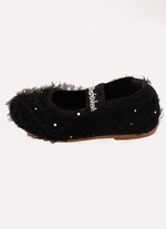 Sapatilha Knit Frufru Tule Cristais