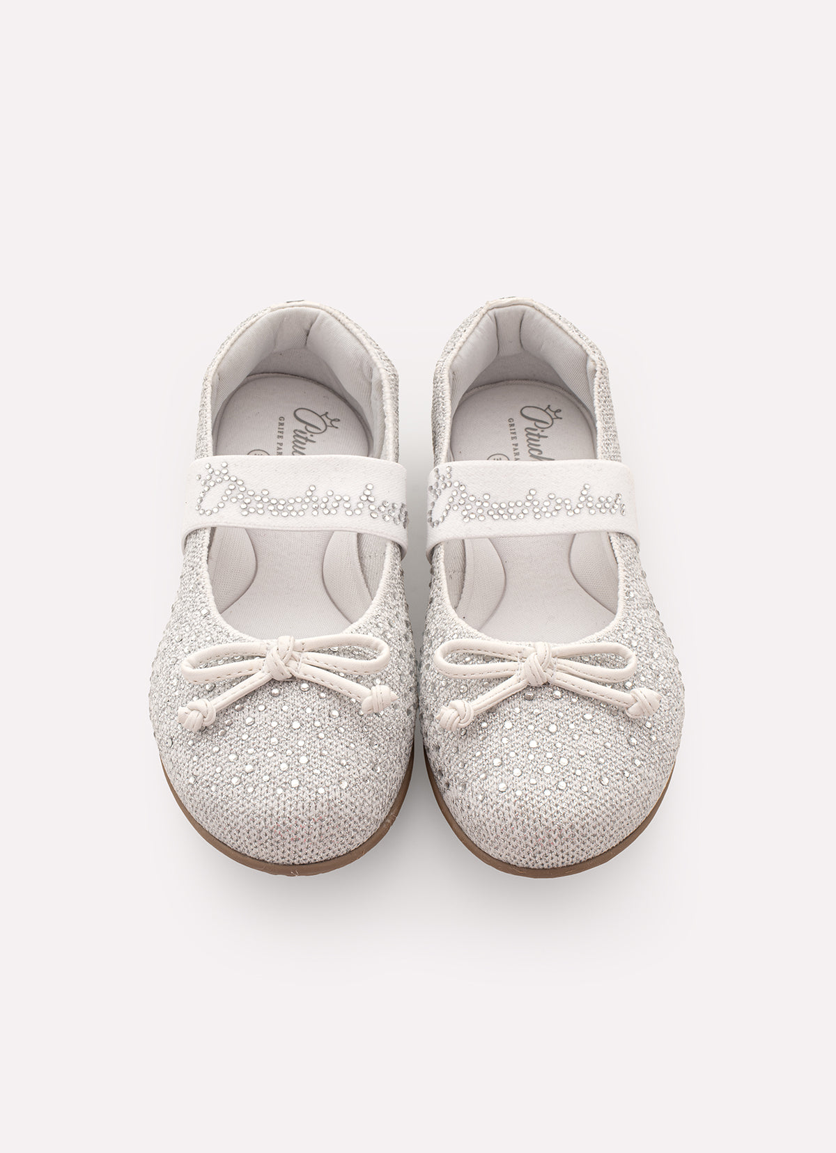 Sapatilha Knit Cristais Lacinho