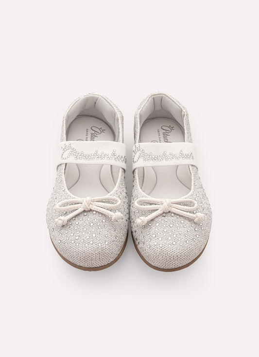 Sapatilha Knit Cristais Lacinho