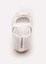 Sapatilha Knit Cristais Lacinho