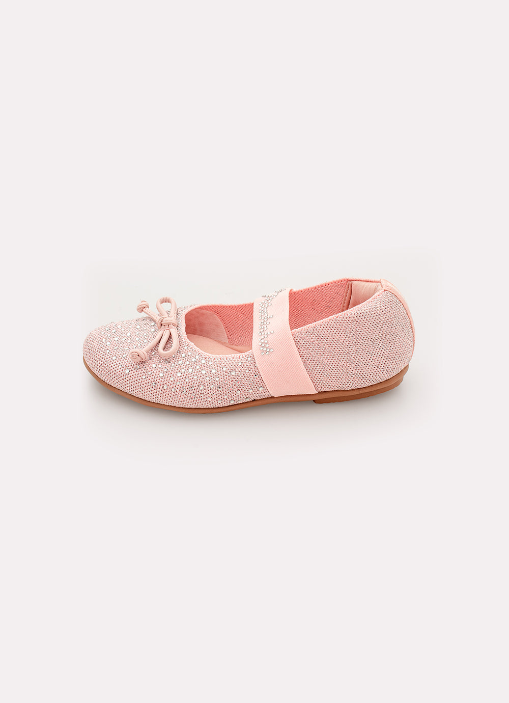 Sapatilha Knit Cristais Lacinho