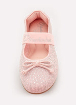 Sapatilha Knit Cristais Lacinho