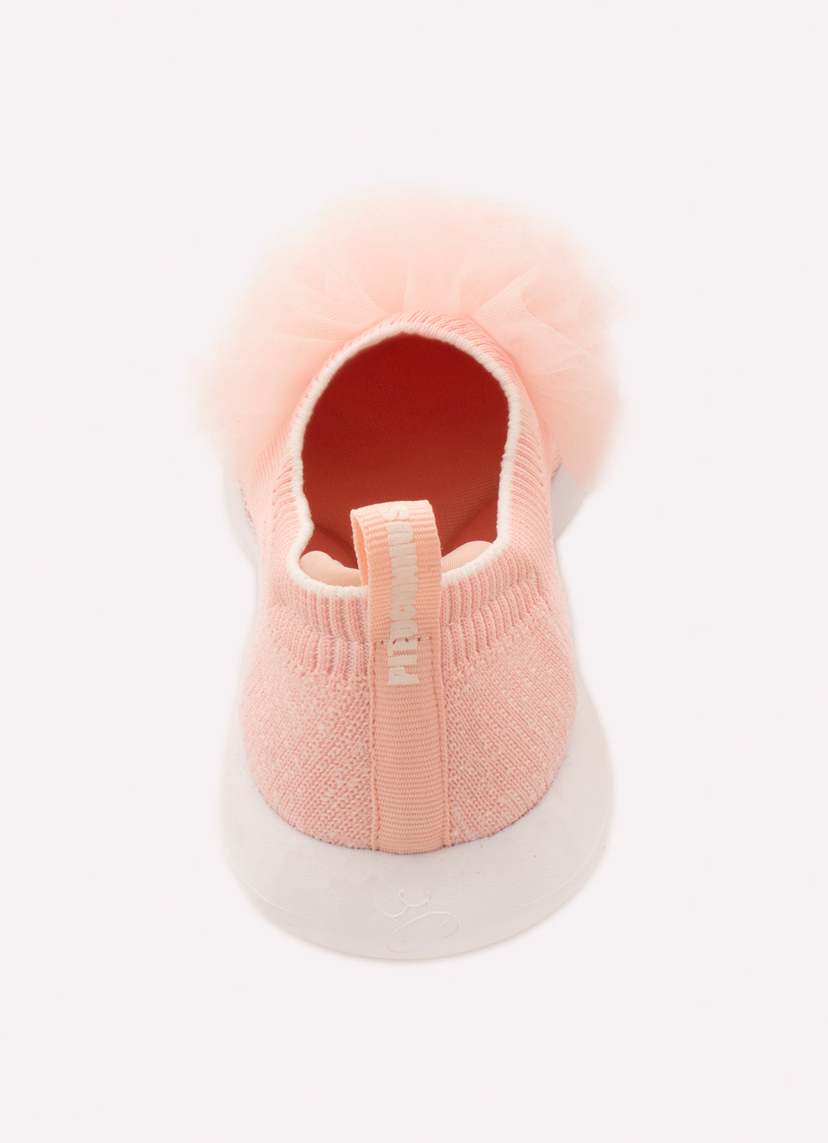 Tênis Knit Flor Tule Bordados