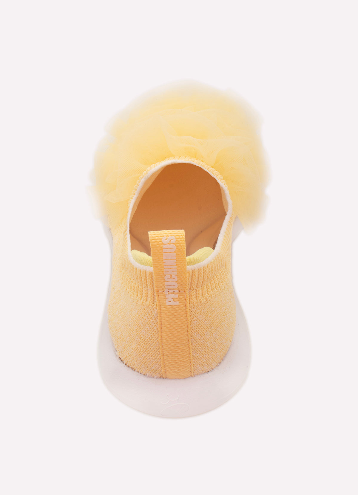 Tênis Knit Flor Tule Bordados