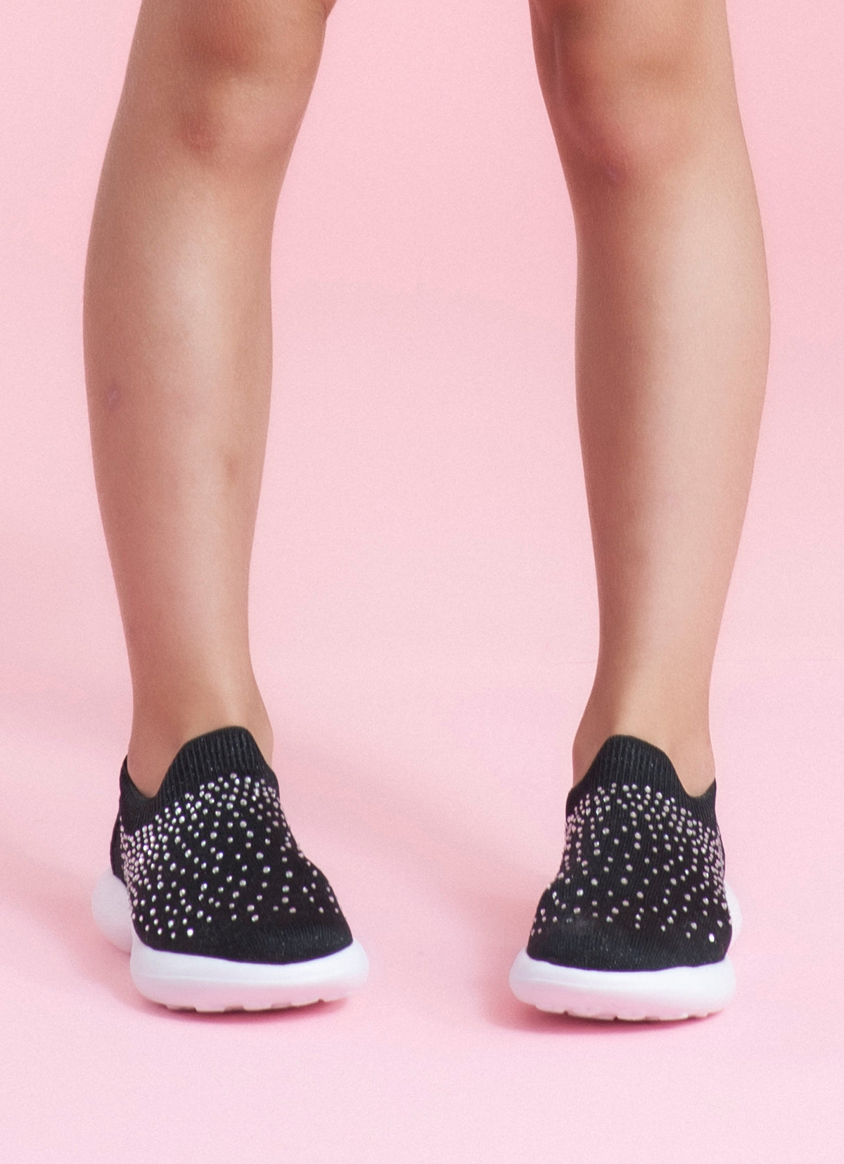 Tênis Knit Cristais Pituchinhus
