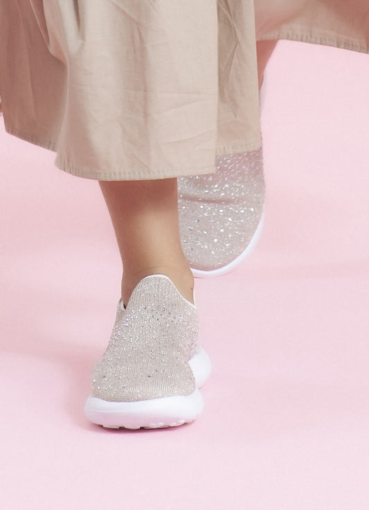 Tênis Knit Cristais Pituchinhus