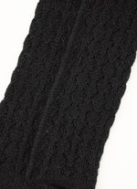 Meia Tricot Frufru Tule