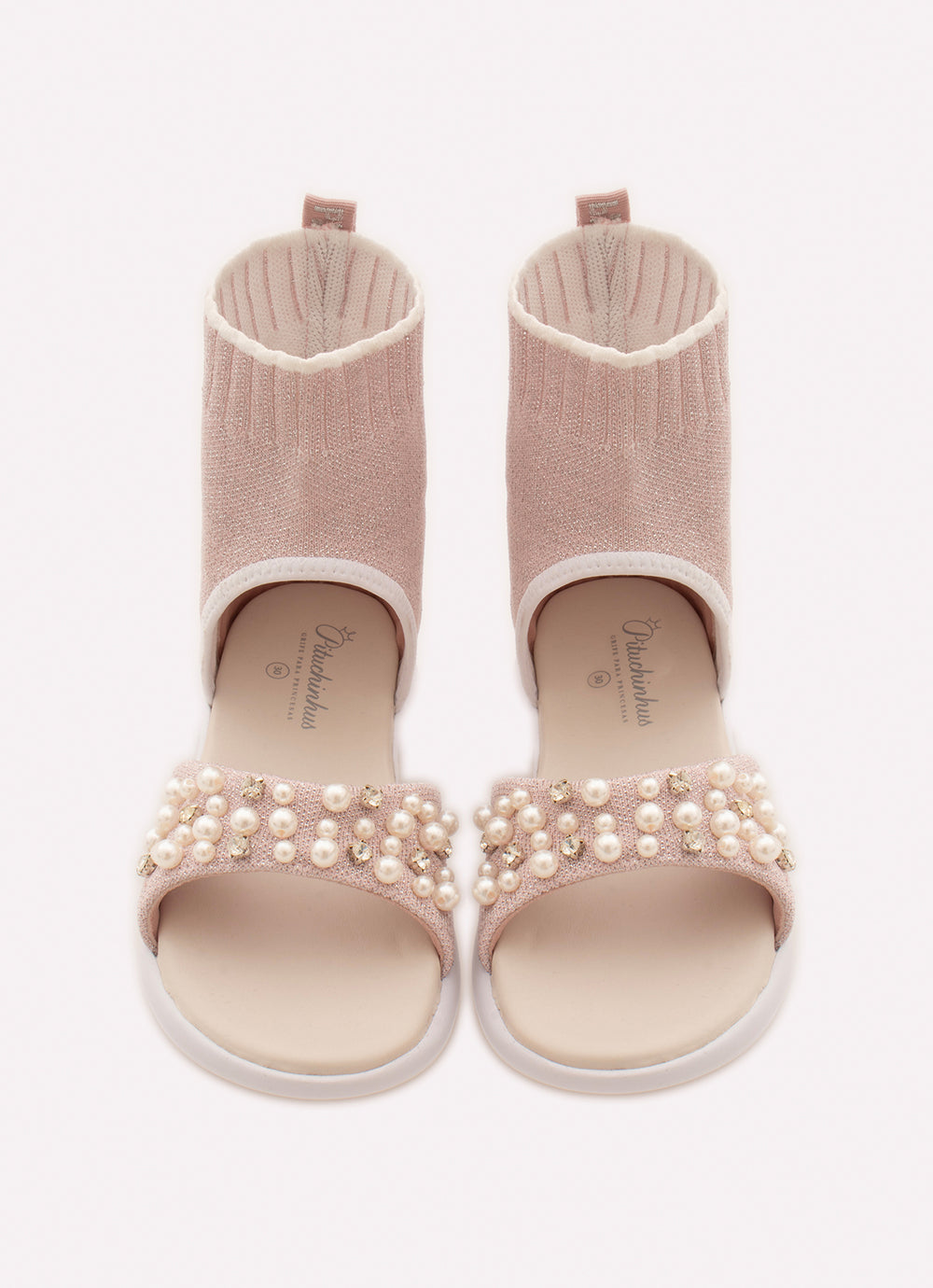 Sandália Knit Cano Médio