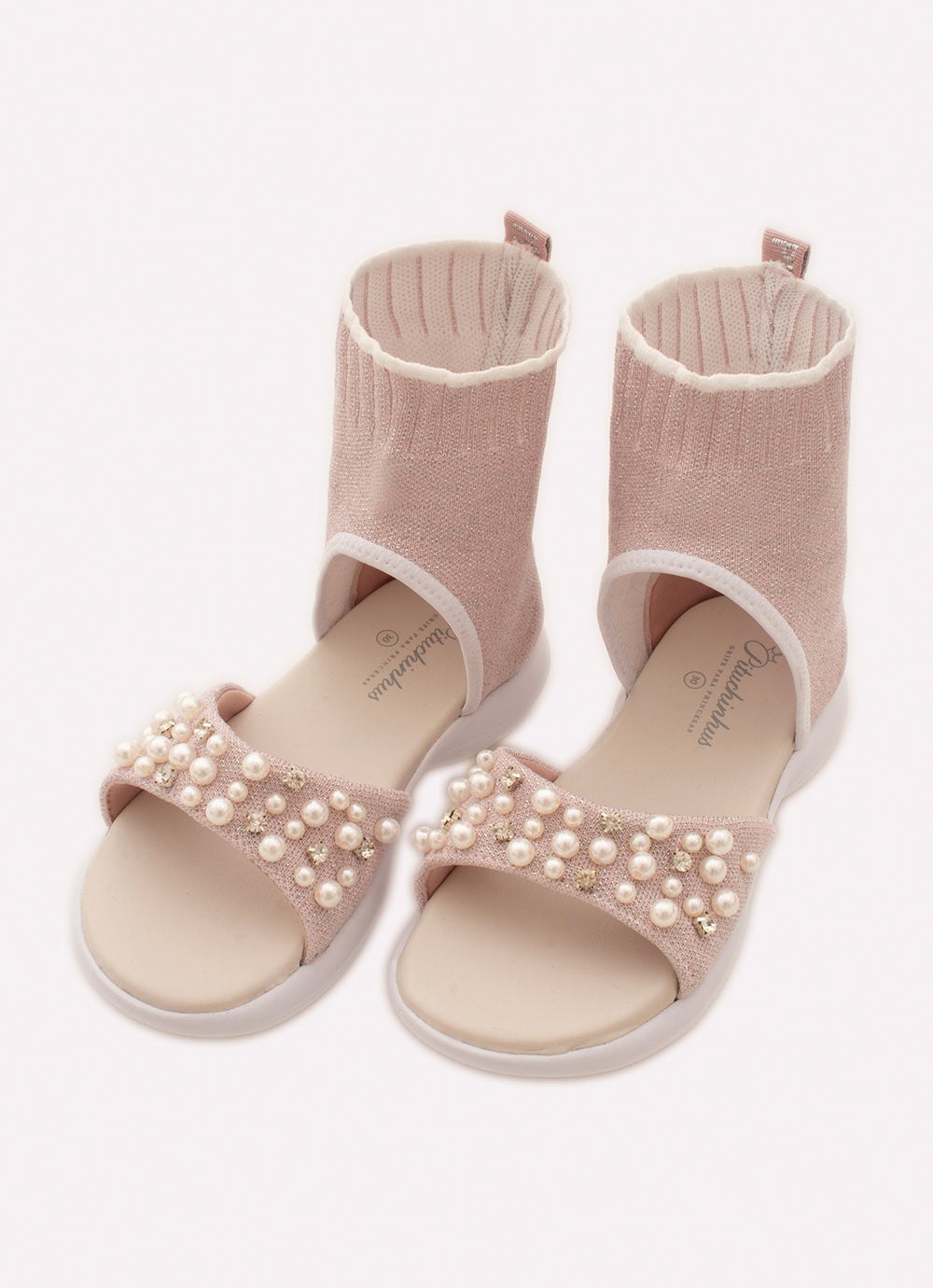 Sandália Knit Cano Médio