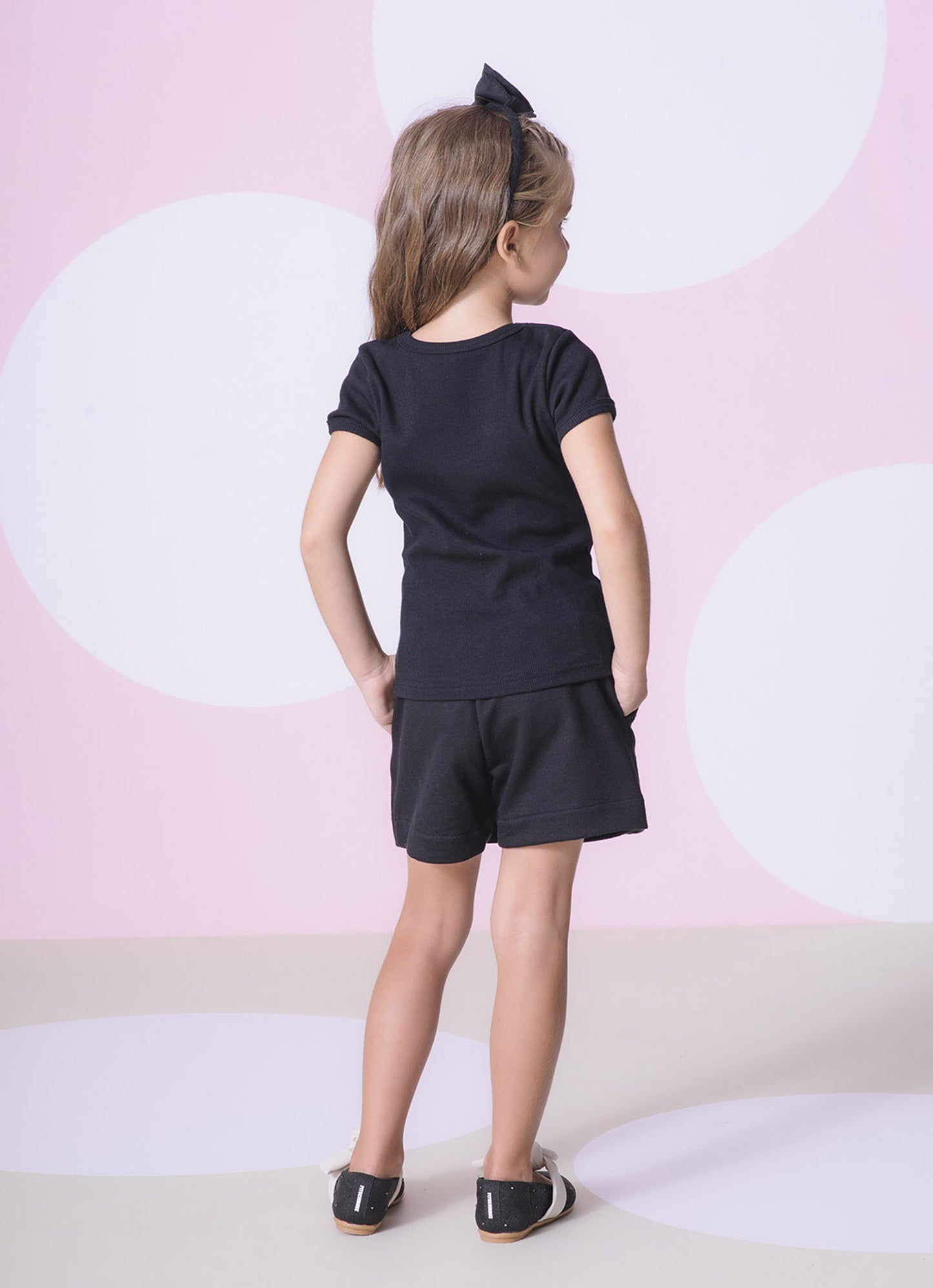 Saia Short Moletom P Cristal
