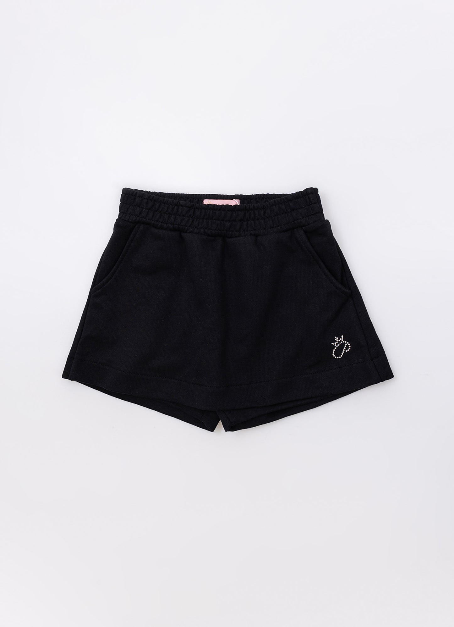 Saia Short Moletom P Cristal