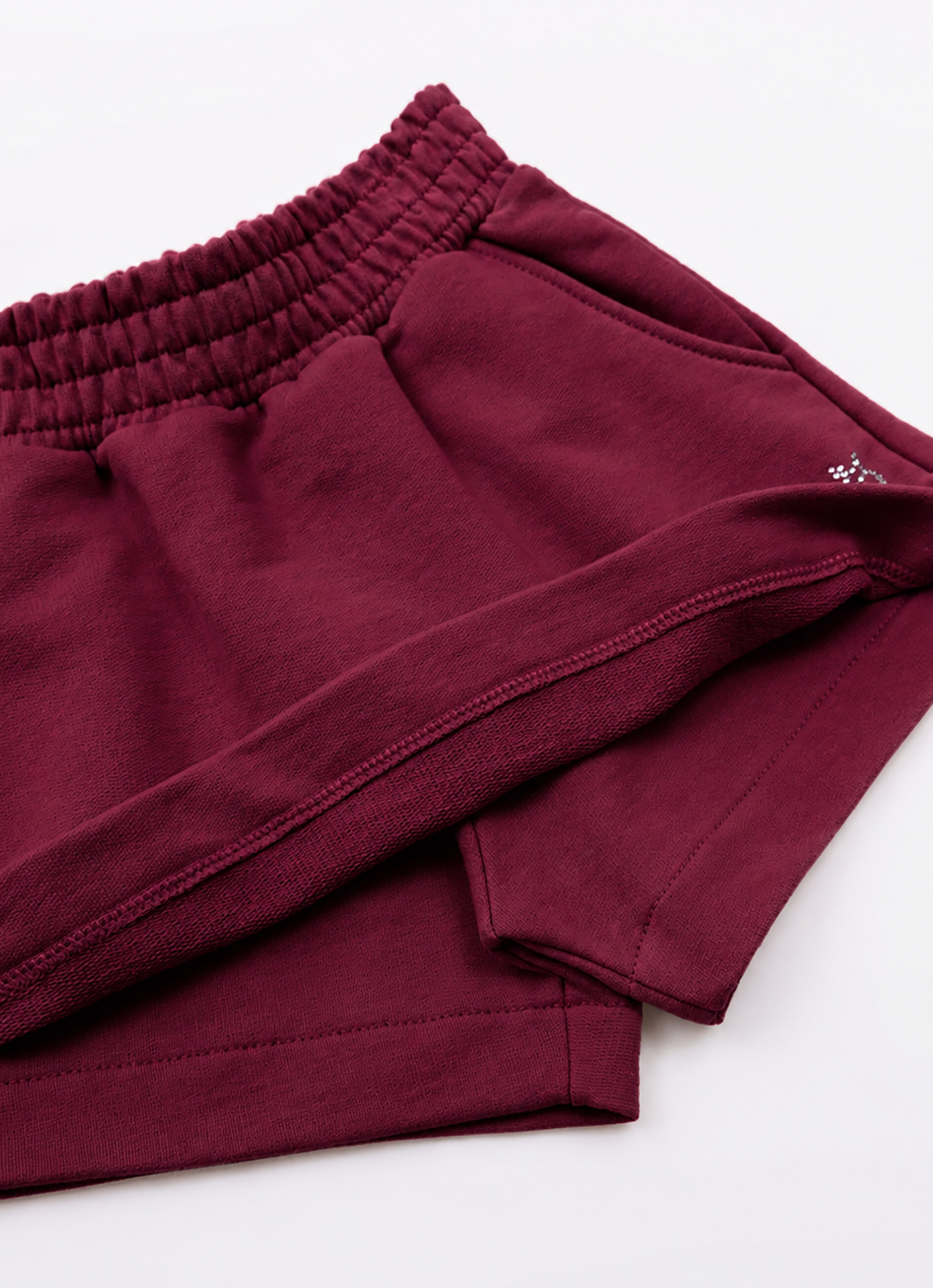 Saia Short Moletom P Cristal