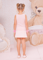 Saia Short Moletom P Cristal