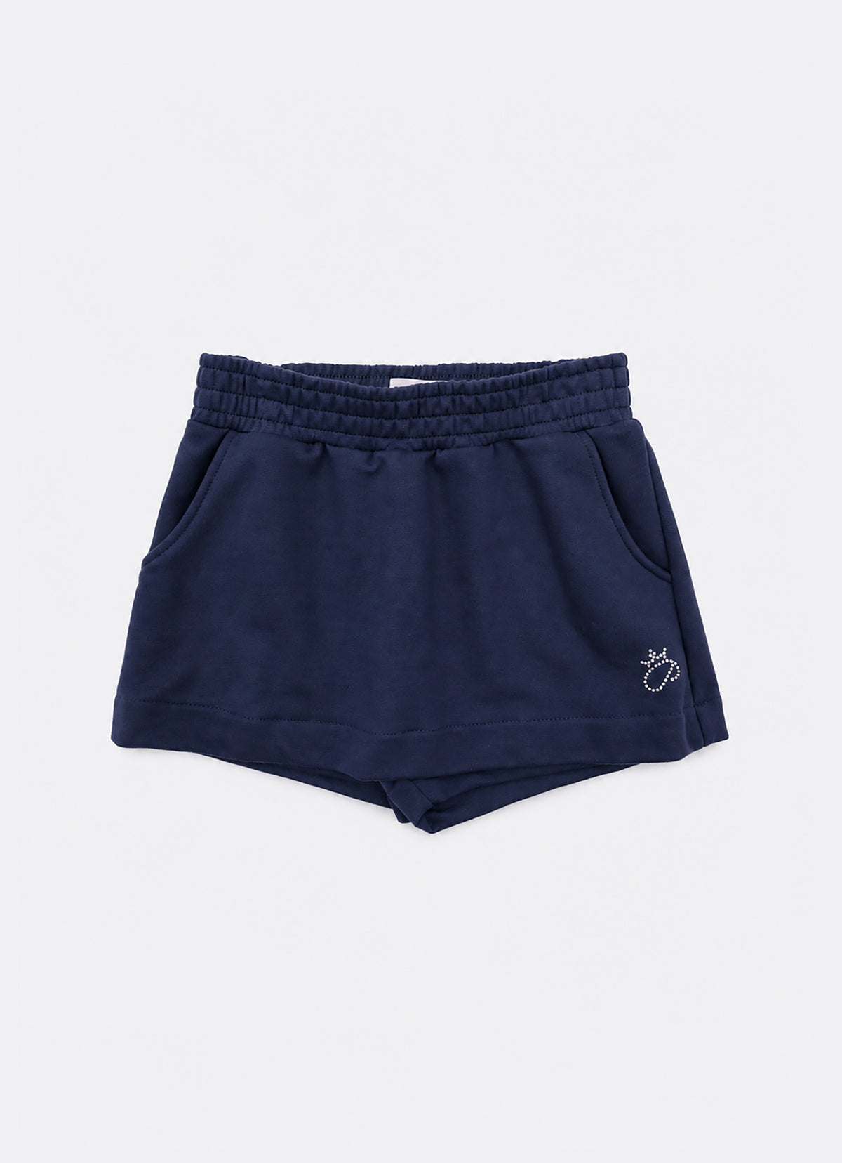 Saia Short Moletom P Cristal