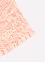 Blusa Cropped Alça Algodão Xadrez Lastex