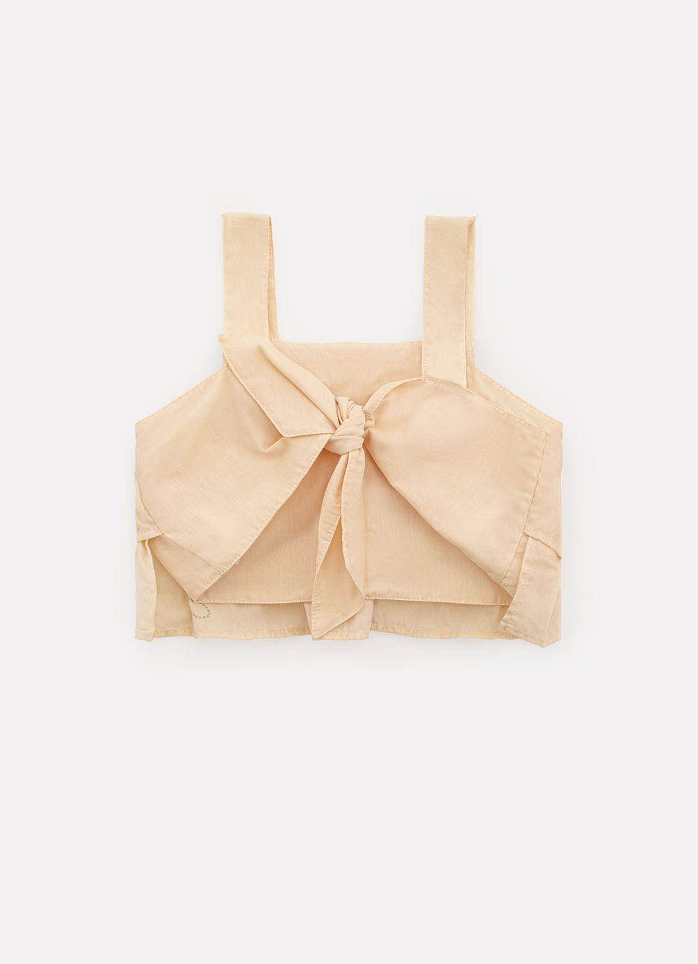 Blusa Cropped Algodão Babados