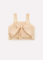 Blusa Cropped Algodão Babados