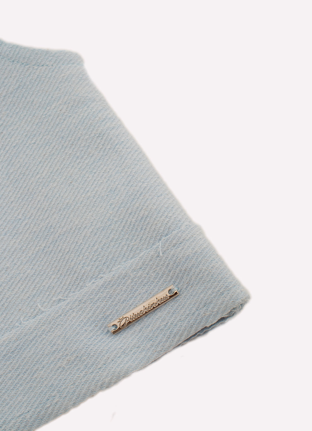Colete Cropped Moletom com Bordados Botões Joia