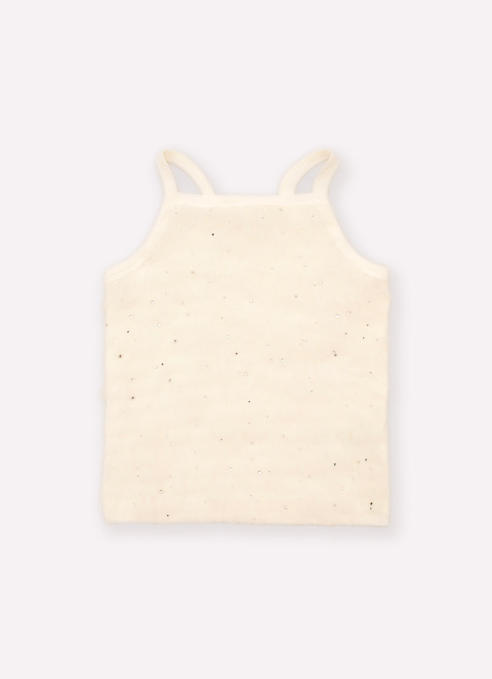 Blusa Alça Ribana Frufru Tule