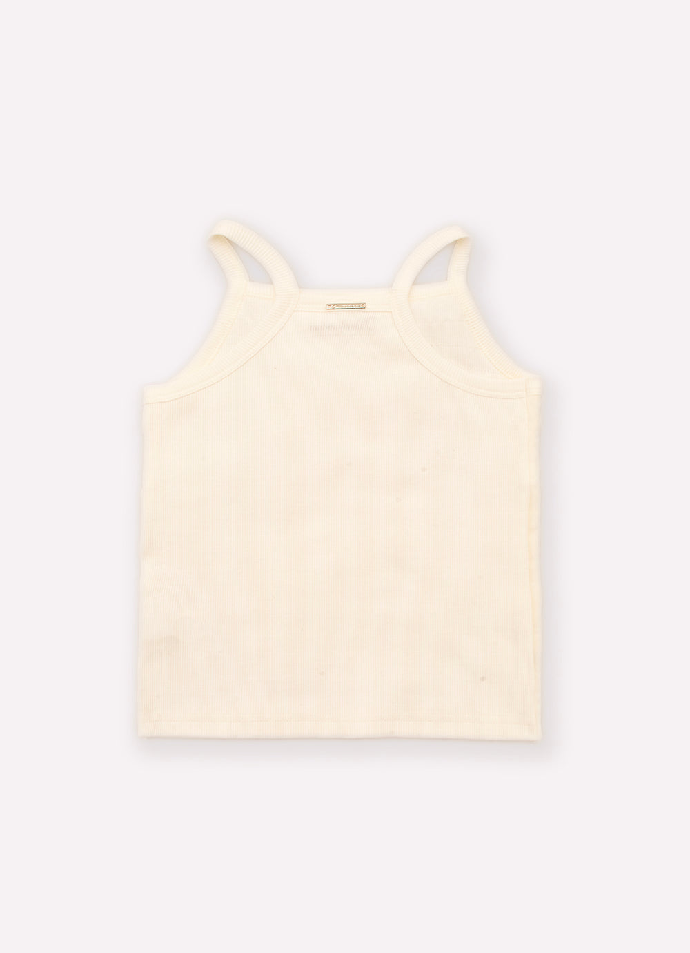 Blusa Alça Ribana Frufru Tule