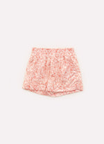 Short Algodão Estampada Hora Do Chá