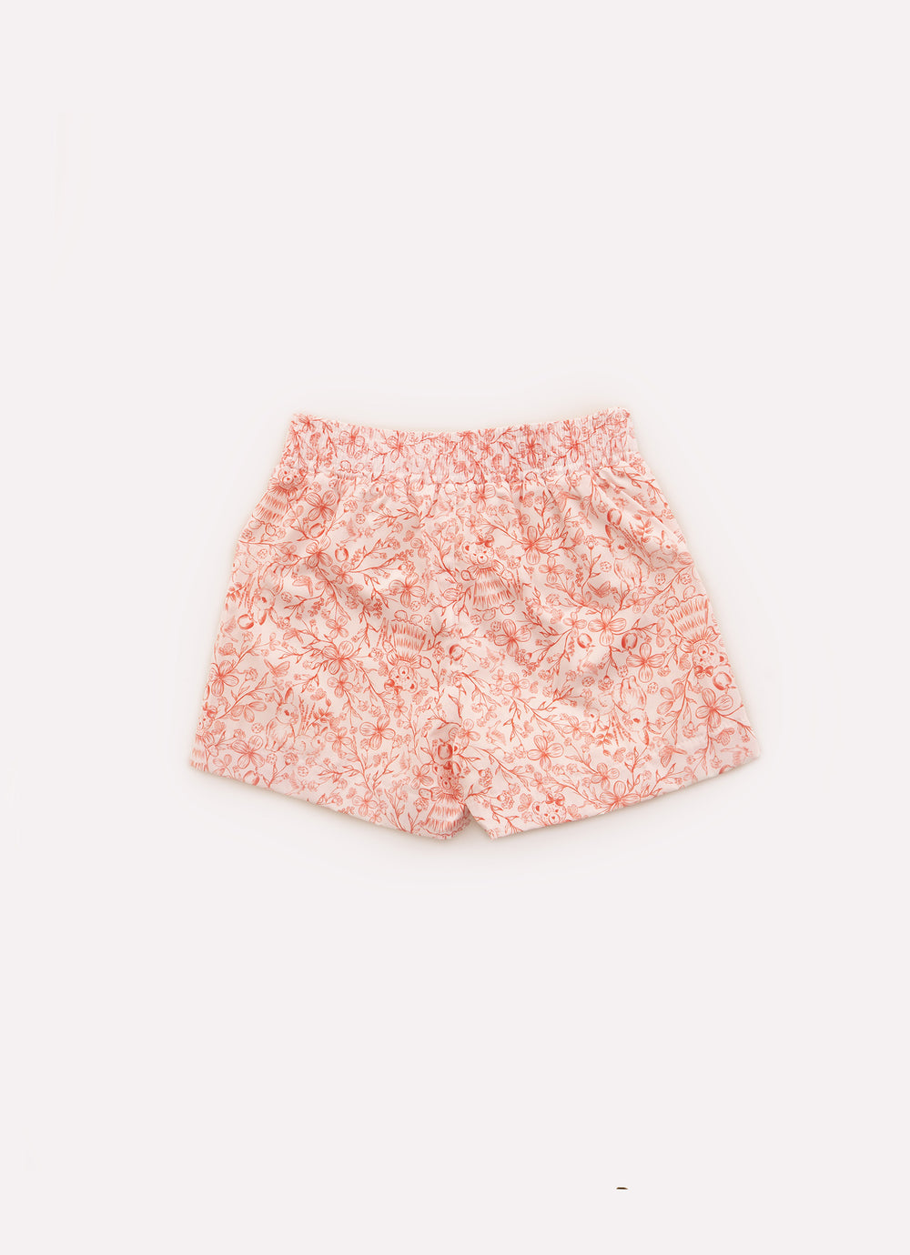 Short Algodão Estampada Hora Do Chá