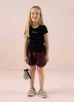 Short Algodão Estampada Hora Do Chá