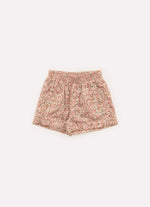 Short Algodão Estampada Hora Do Chá