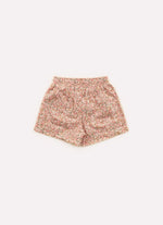 Short Algodão Estampada Hora Do Chá