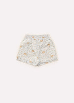 Short Algodão Estampada Hora Do Chá