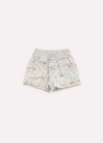 Short Algodão Estampada Hora Do Chá