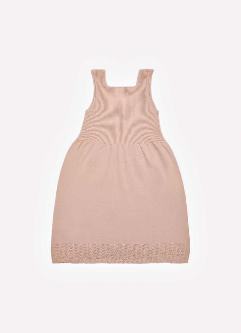 Vestido Tricot Sem Costura Botões Joia