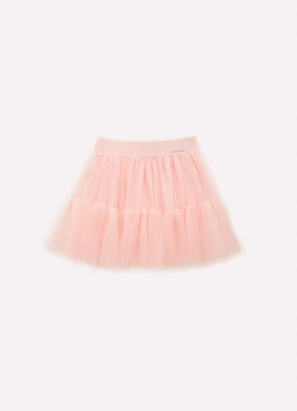 Saia Short Tule Babado