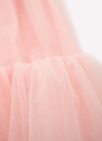Saia Short Tule Babado