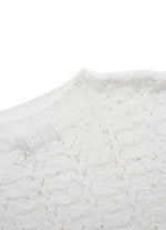 Colete Tricot Sem Costura Cristais Après-Ski