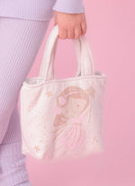 Bolsa Tricot Puffer Fada e Unicórnio