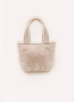 Bolsa Tricot Puffer Fada e Unicórnio