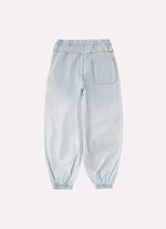 Calça Jeans Fino Guipir Bordado Couture