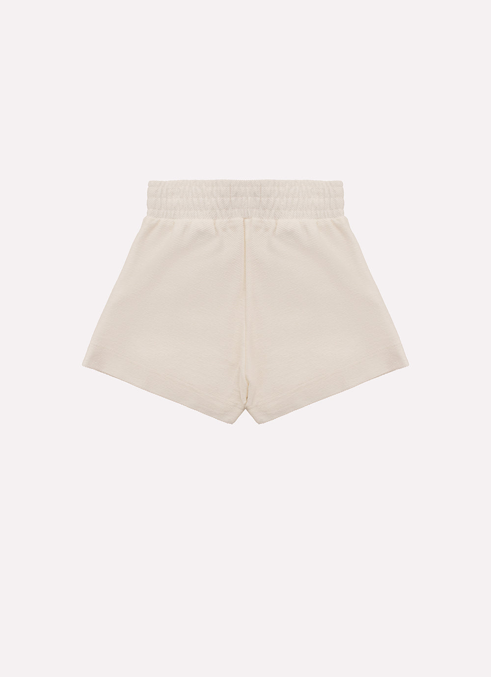 Saia Short Moletom Bordado Couture