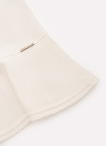 Vestido Moletom Babado Cristal Com Bolsa Couture