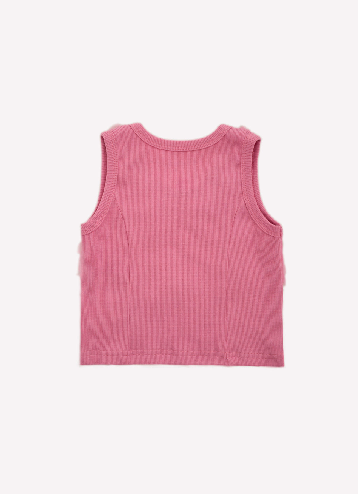Regata Cropped Ribana Frufru Tule Cristais