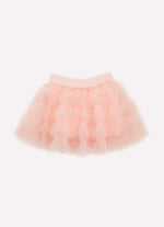 Saia Short Babados Frufru Tule